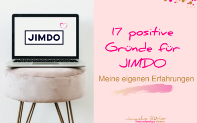 17 positive Gründe für Jimdo