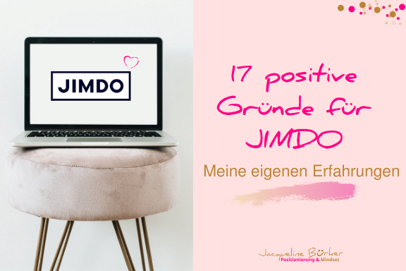 17 positive Gründe für Jimdo Jacqueline Bürker