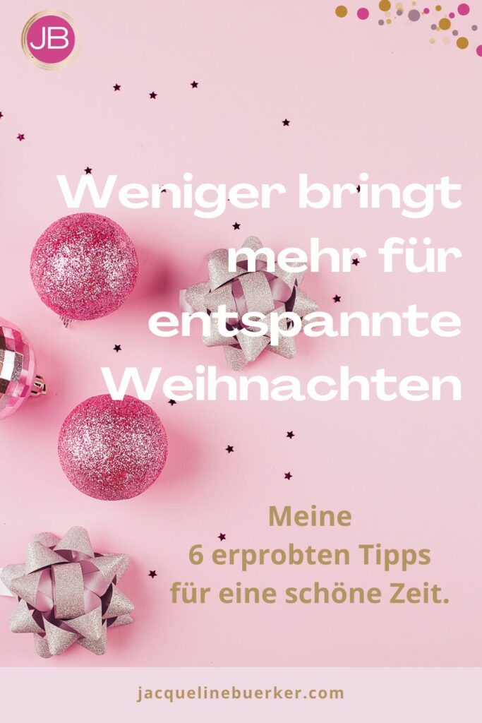 6 Tipps für entspannte Weihnachten