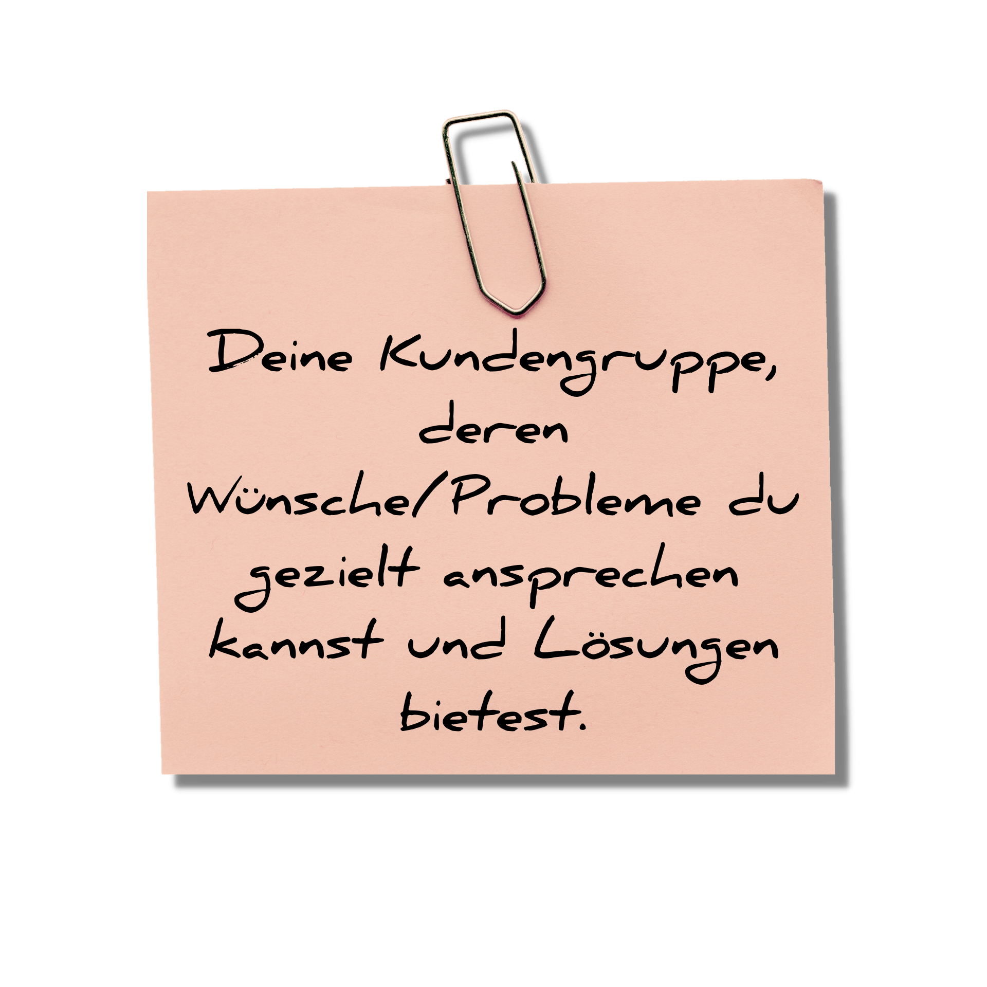 Kundengruppe definieren Jacqueline Bürker Kundengruppe definieren Jacqueline Bürker